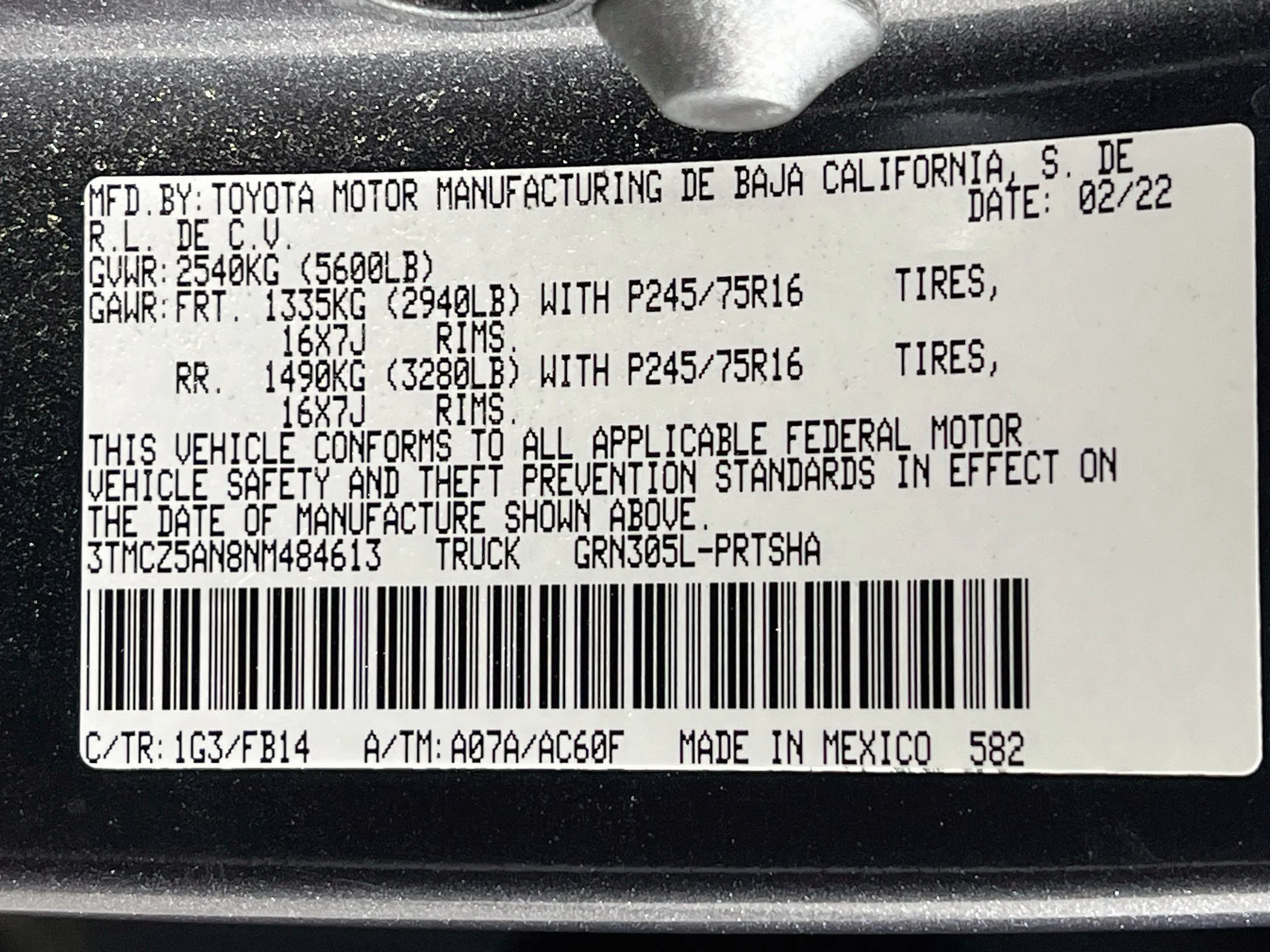 Used 2022 Gray Toyota SR image 11
