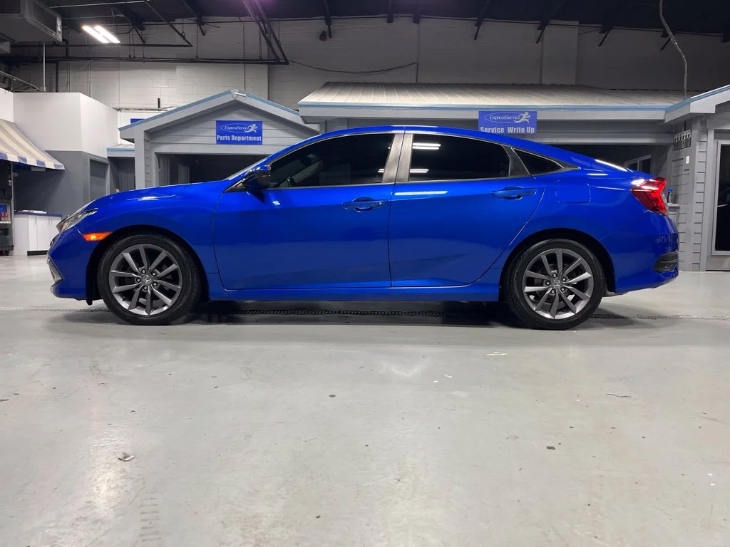 Certified Used 2020 Aegean Blue Metallic Honda EX-L image 4