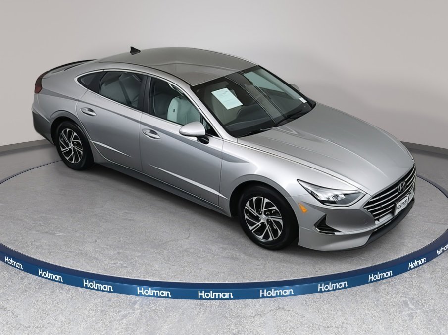 2021 Hyundai Sonata Hybrid Blue photo 4