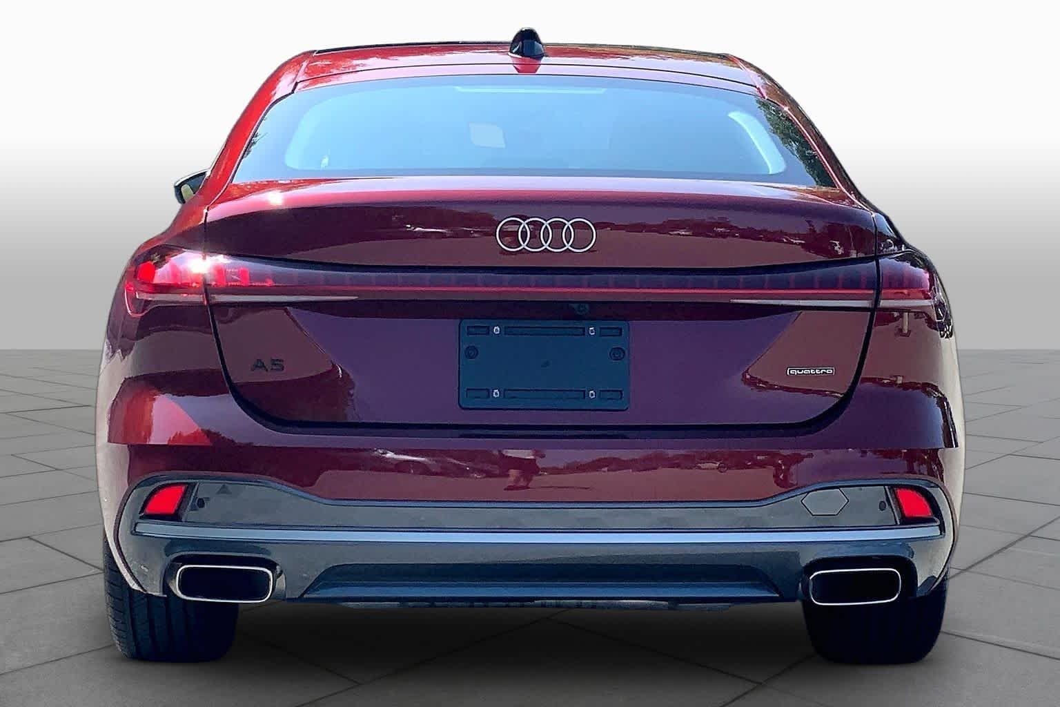 Used 2025 Grenadine Red Metallic Audi Premium Plus image 5