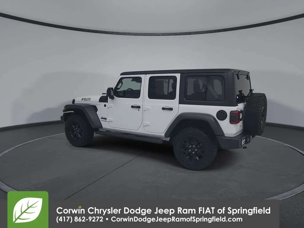 Certified Used 2020 White Jeep Unlimited Sport image 9