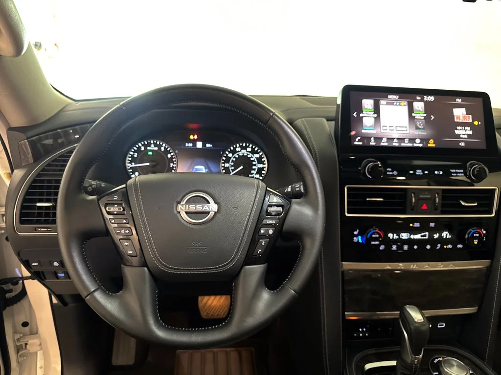 Certified Used 2024 White Nissan Platinum image 8