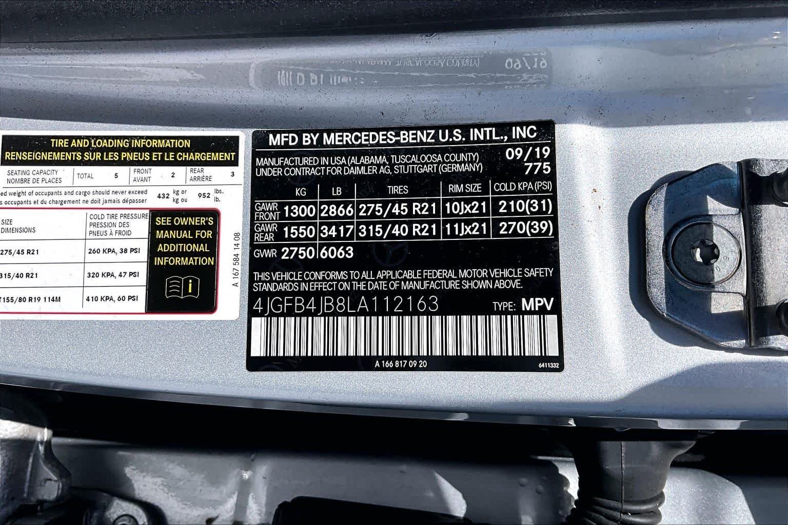 Used 2020 Iridium Silver Metallic Mercedes-Benz GLE 350 image 31