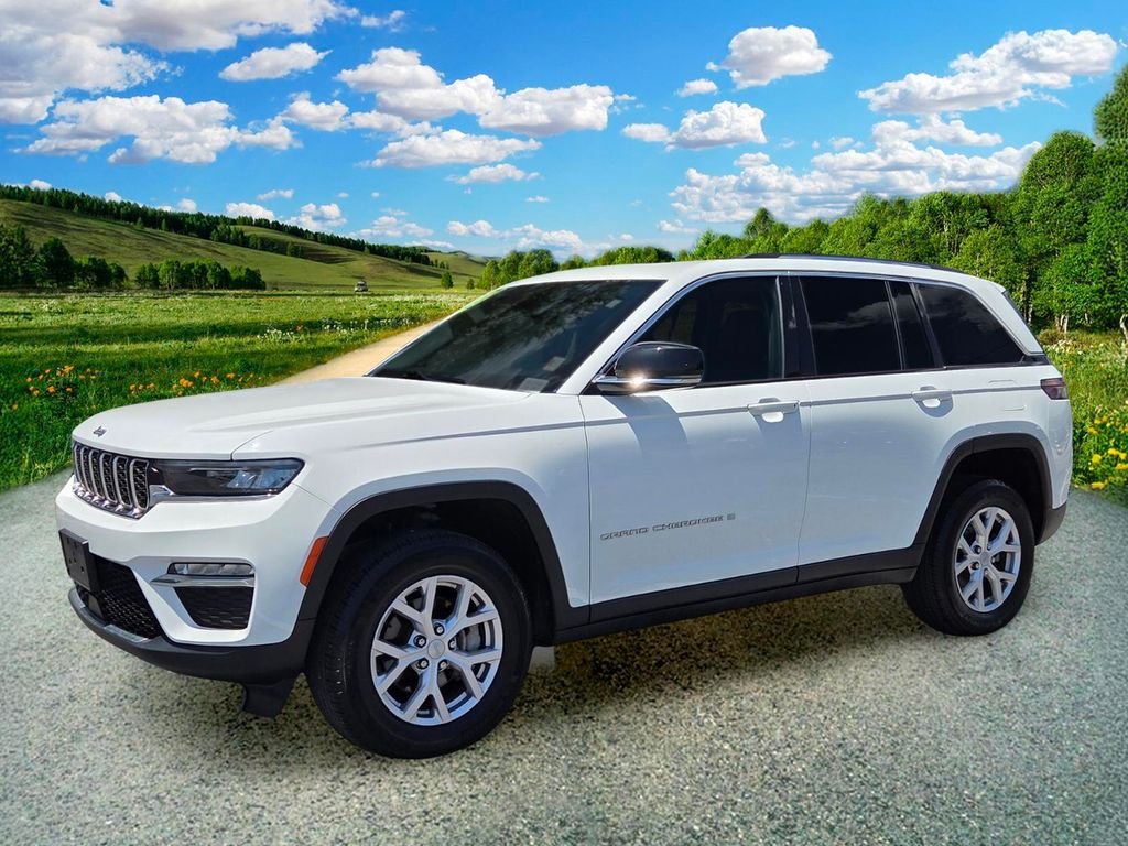 Used 2022 White Jeep Limited image 2