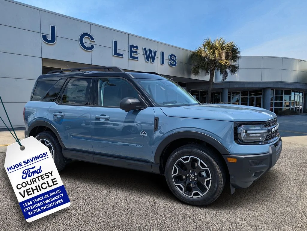 New 2026 Azure Gray Metallic Tri-Coat Ford Outer Banks image 1