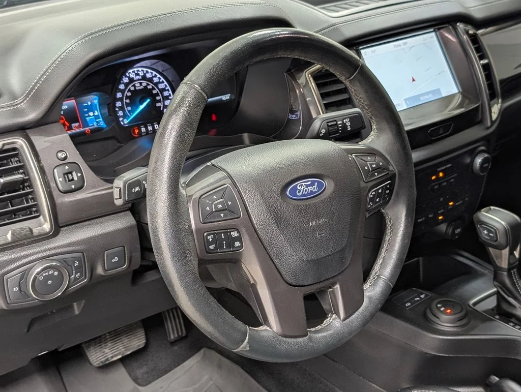 Certified Used 2022 Carbonized Gray Metallic Ford Lariat image 8