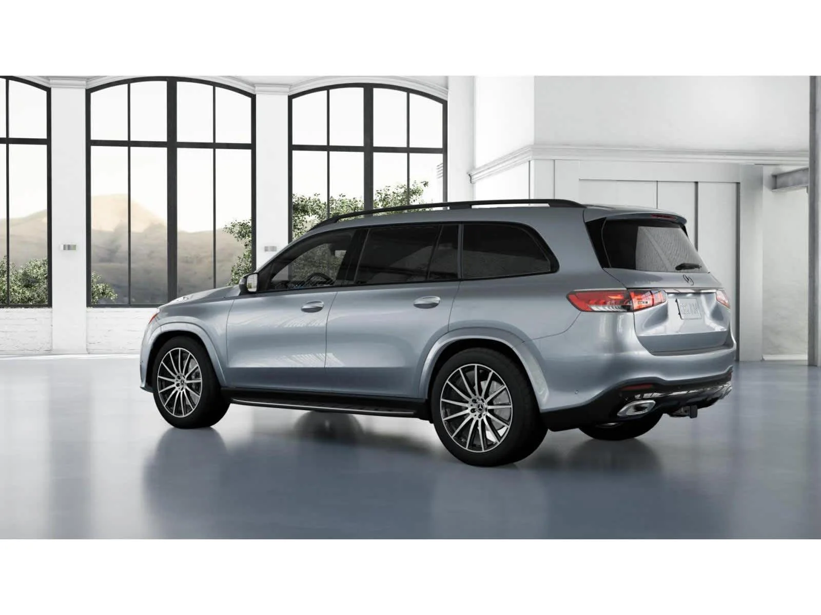 Used 2025 Cirrus Silver Metallic Mercedes-Benz GLS 580 image 29