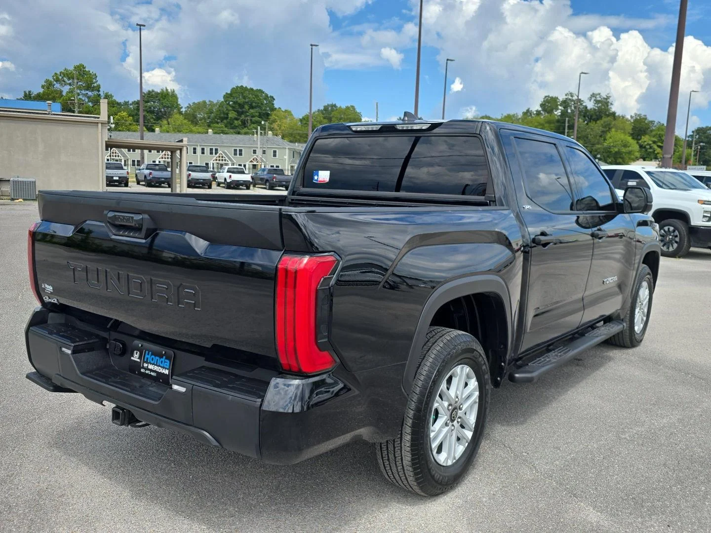 Used 2025 Midnight Black Metallic Toyota SR5 image 3