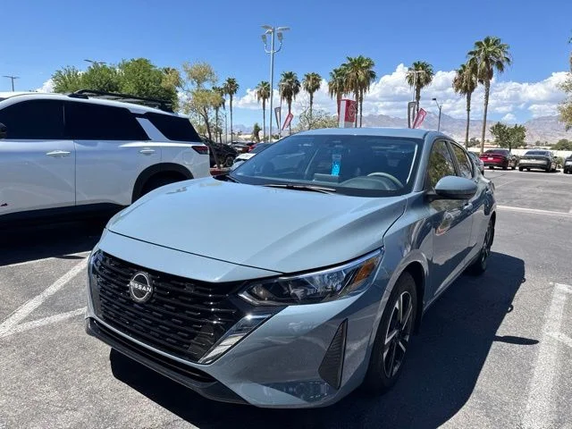 Certified Used 2025 Gray Metallic Nissan SV image 1