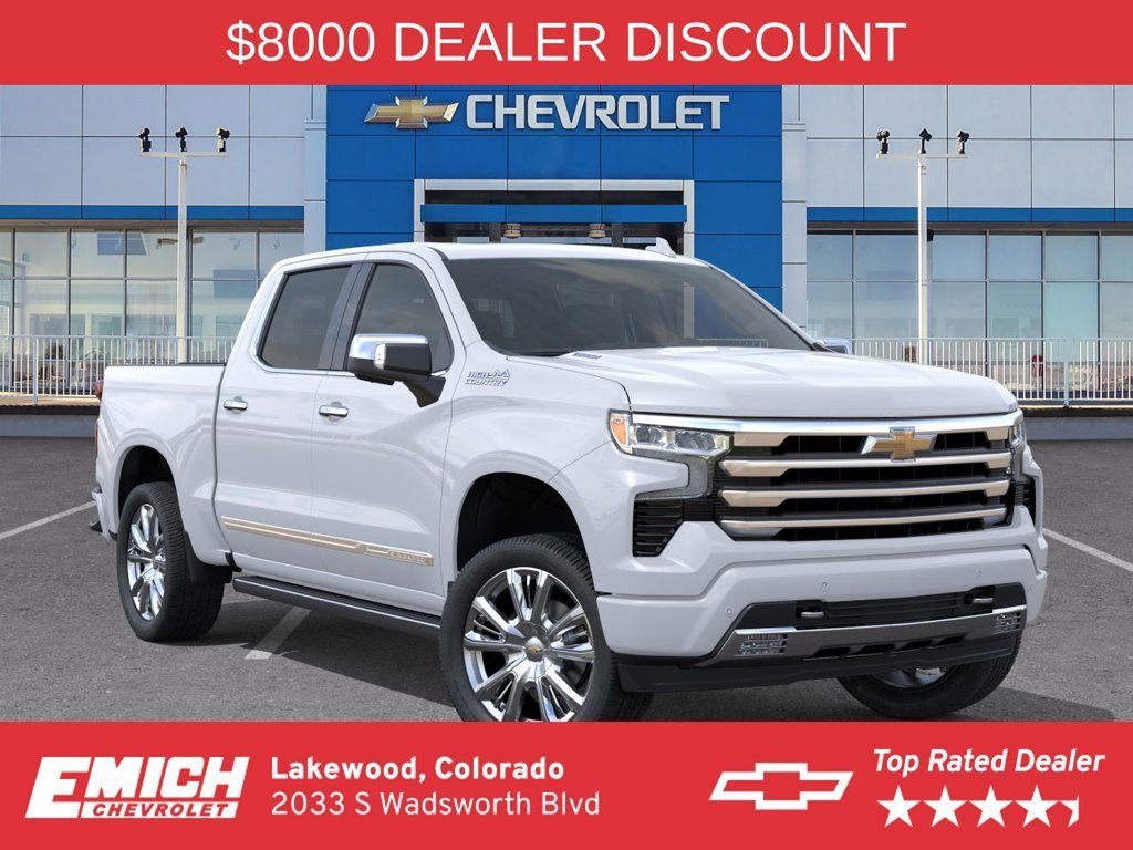 New 2026 Polar White Tricoat Chevrolet High Country image 12