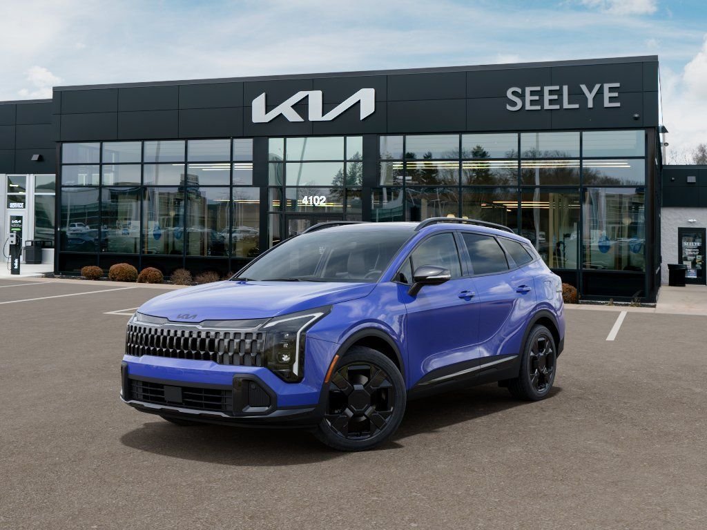 New 2026 Nebular Blue Kia X-Line image 1