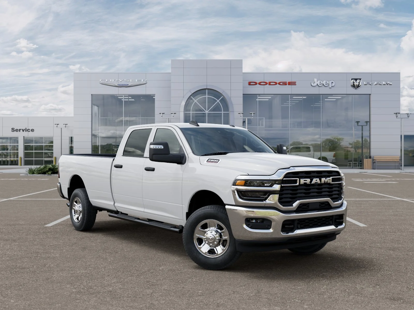 New 2026 Bright White Clearcoat RAM Tradesman image 46