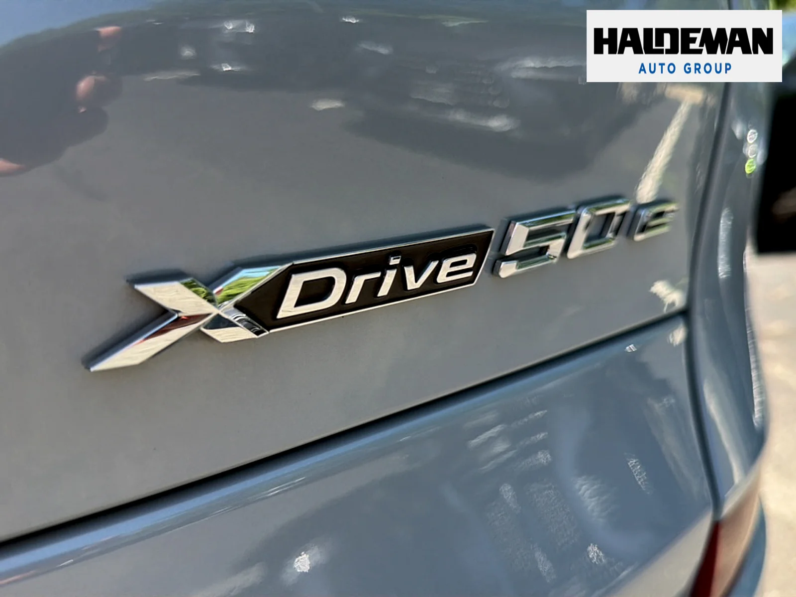 Used 2025 Brooklyn Gray Metallic BMW xDrive50e image 25