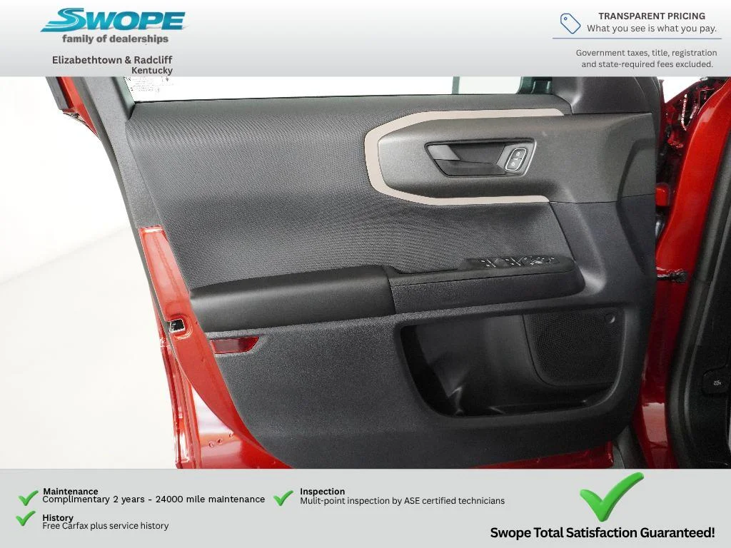 New 2025 Ruby Red Metallic Tinted Clearcoat Ford Big Bend image 18