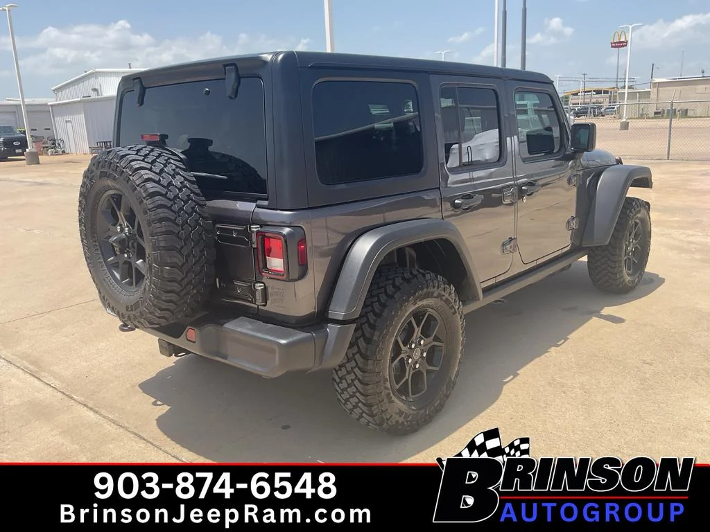 Used 2026 Granite Crystal Metallic Clearcoat Jeep Willys image 7