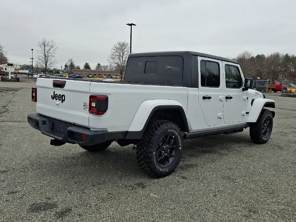 New 2026 Bright White Clear-Coat Exterior Paint Jeep Willys image 8