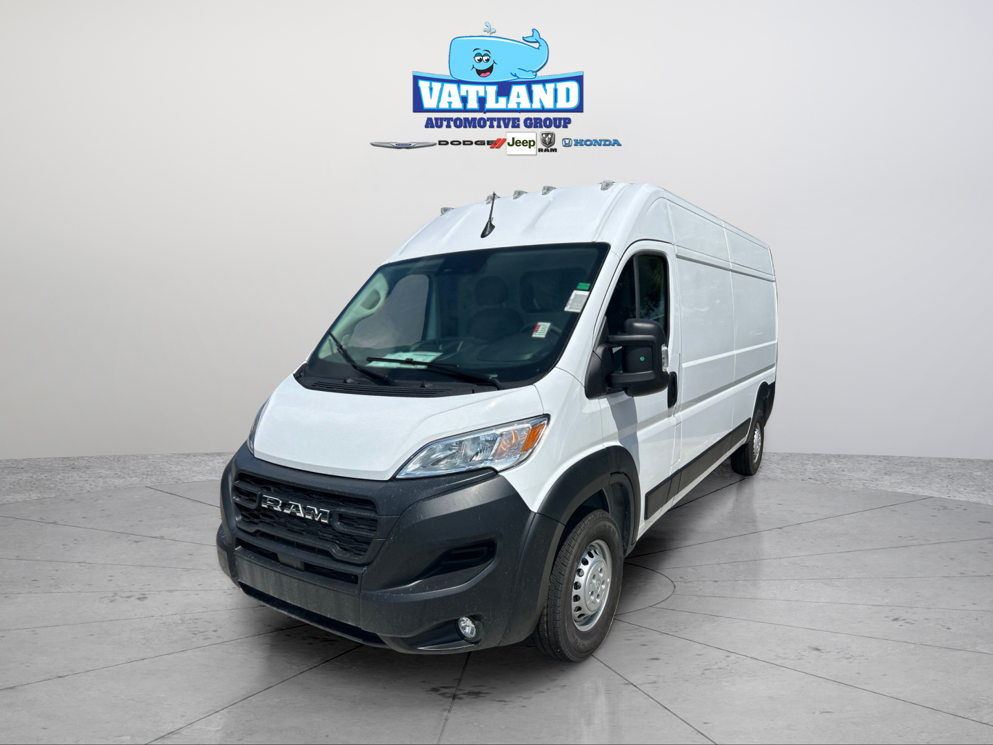 New 2026 Bright White Clear-Coat Exterior Paint RAM High Roof image 1