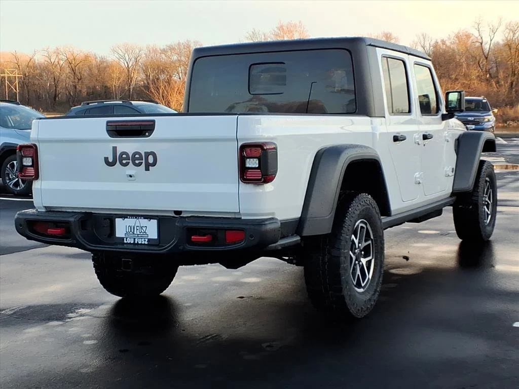 New 2026 Bright White Clear-Coat Exterior Paint Jeep Rubicon image 16