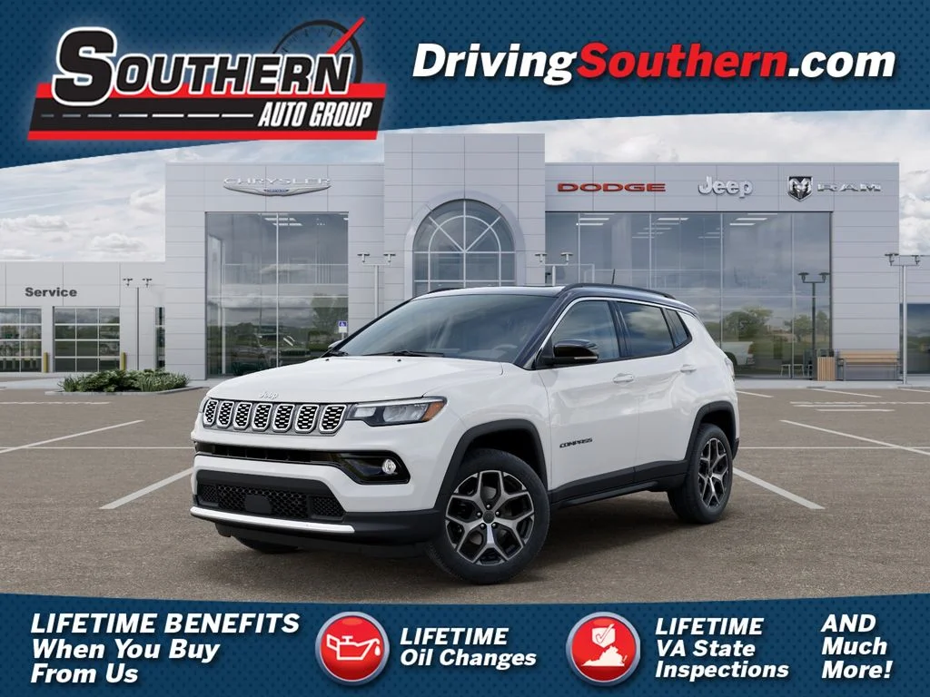 New 2026 Bright White Clearcoat Jeep Limited image 1