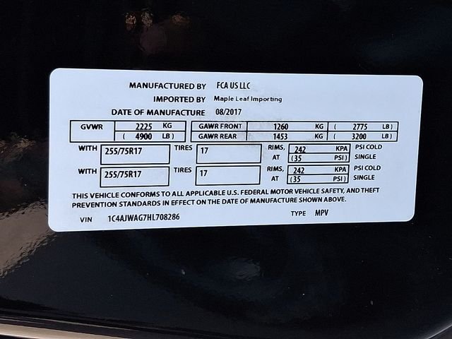 Used 2017 Black Jeep Sport image 36