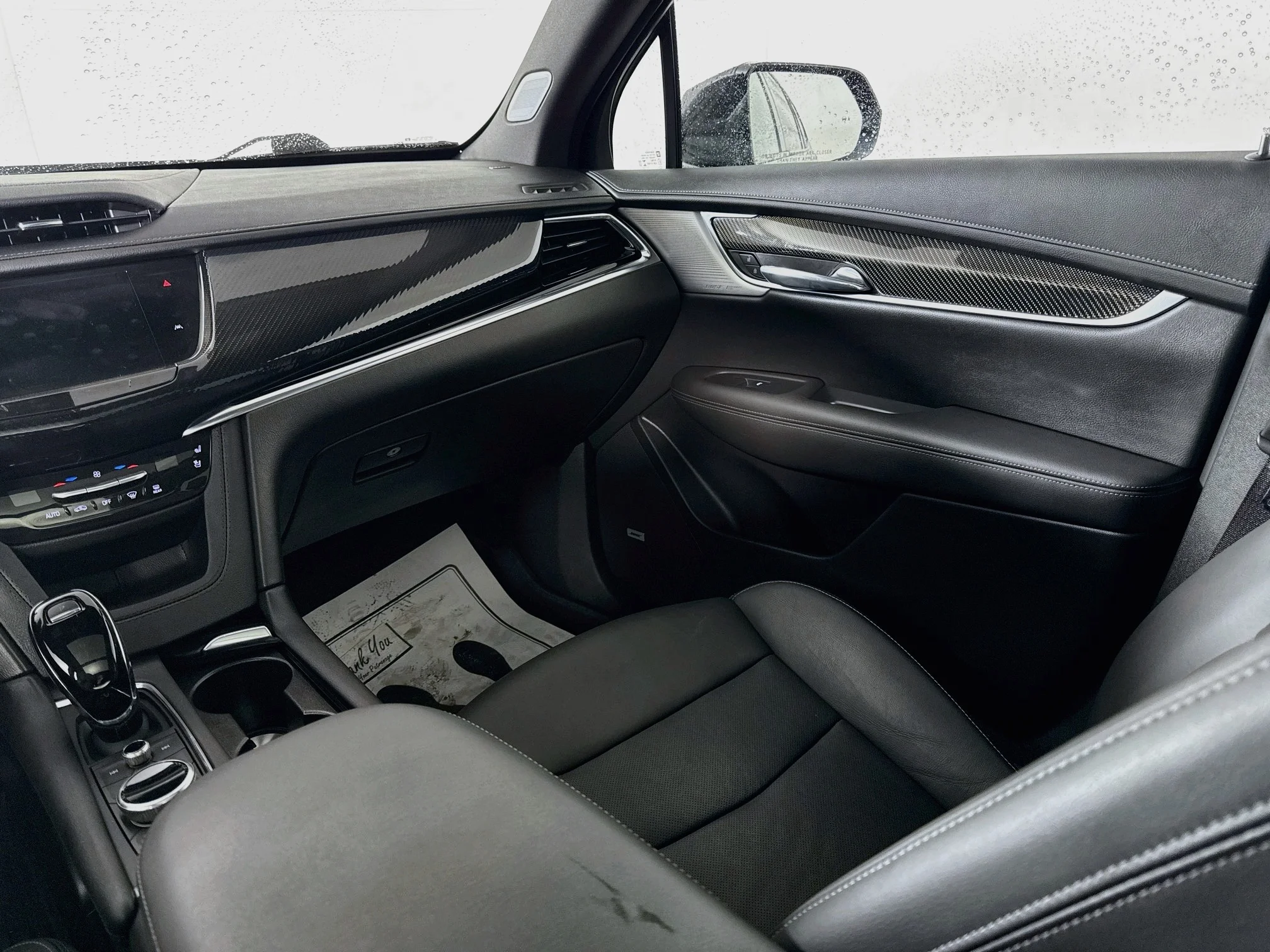Used 2023 Stellar Black Metallic Cadillac AWD Sport image 23