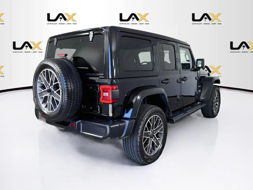 Used 2023 Black Jeep Sahara 4xe image 7