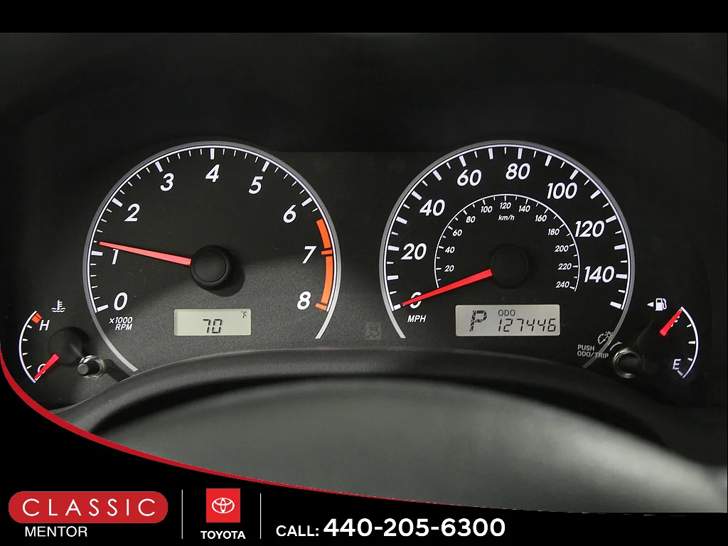 Used 2013 Classic Silver Metallic Toyota LE image 8