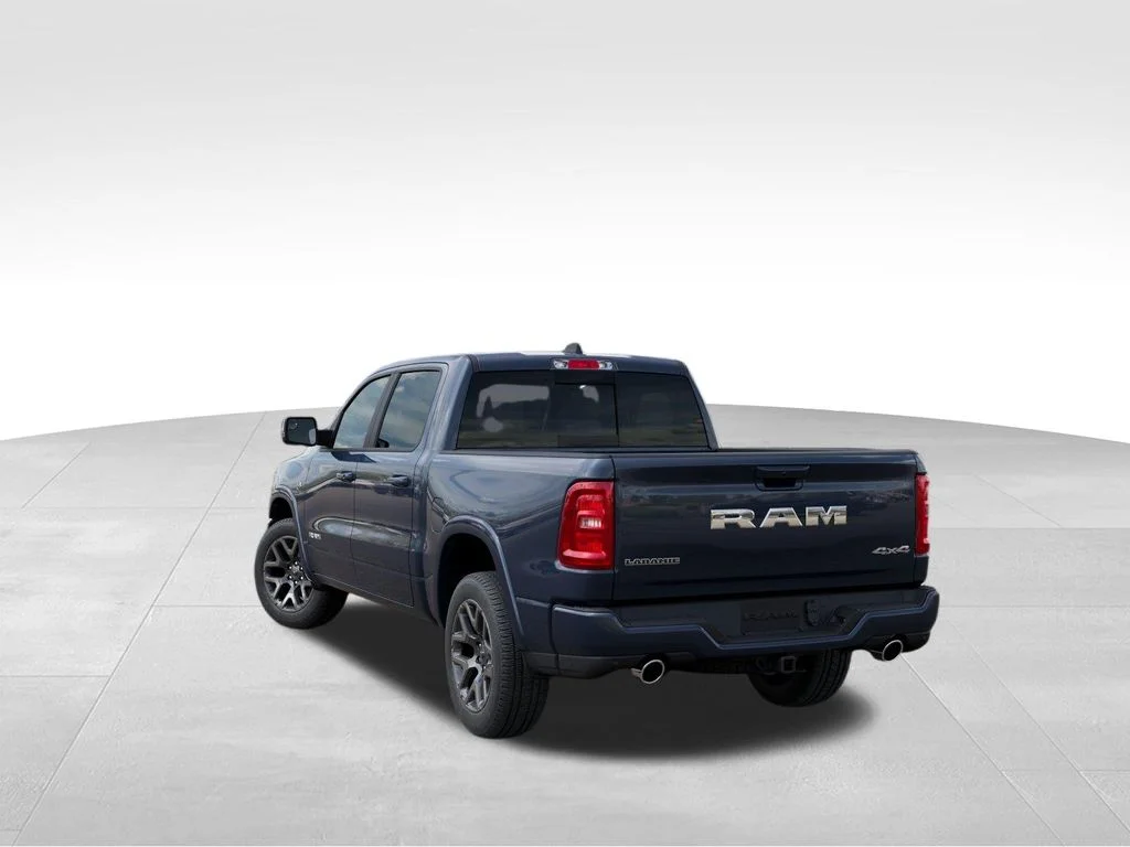 New 2026 Forged Blue Metallic Exterior Paint RAM Laramie image 3