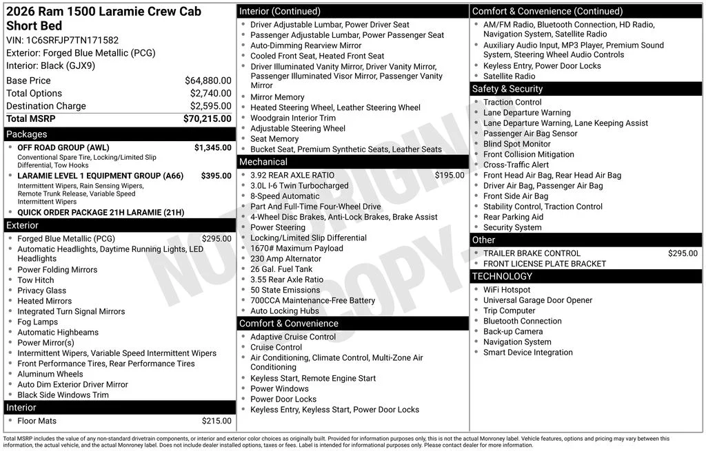 2026 RAM 1500 Laramie - Photo 6