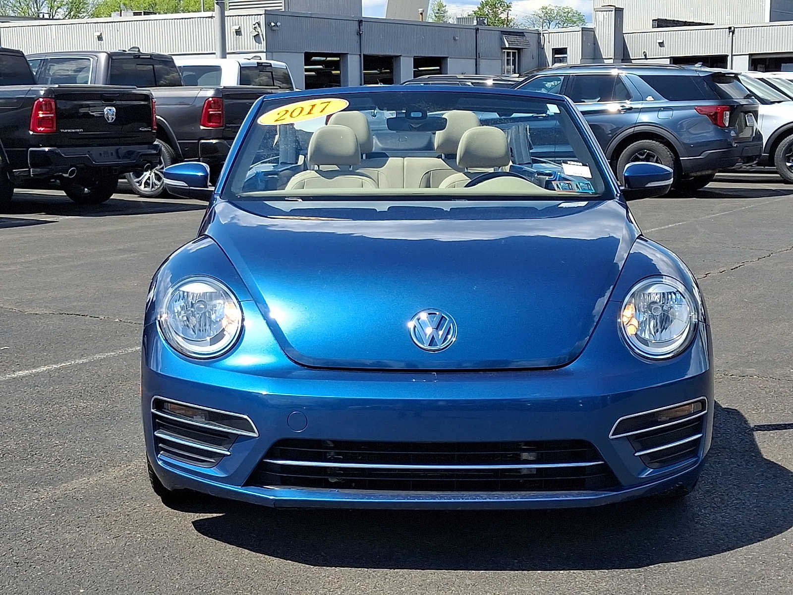 Used 2017 Volkswagen Beetle SE with VIN 3VW517AT4HM802559 for sale in Horsham, PA