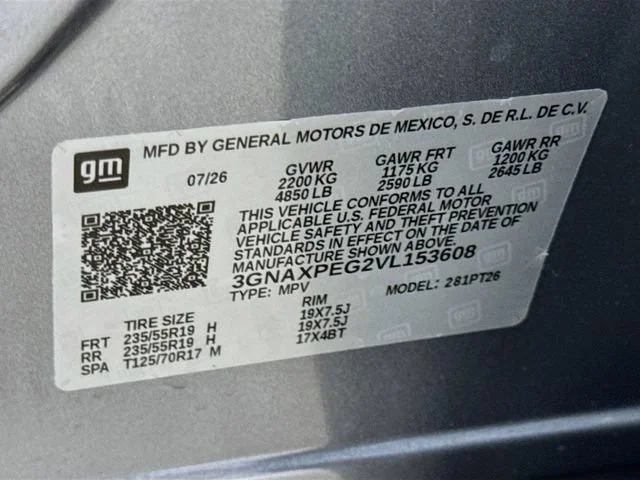 New 2027 Sterling Gray Metallic Chevrolet LT image 32