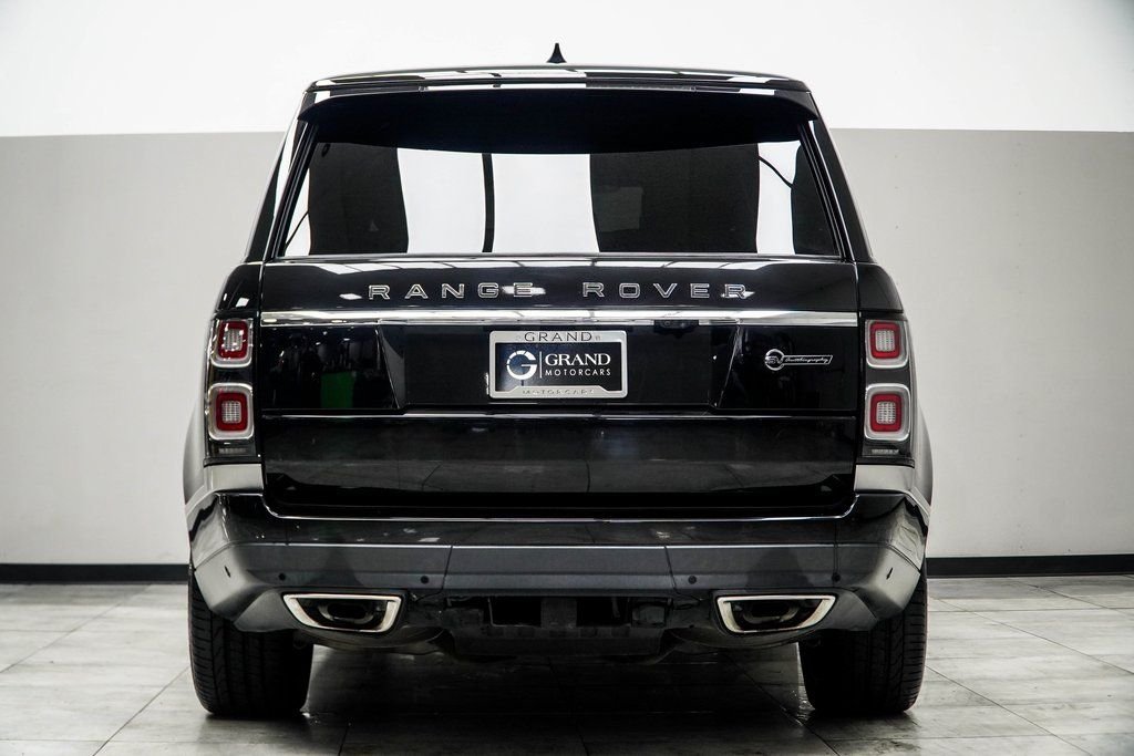 Used 2022 Black Land Rover SVAutobiography image 12