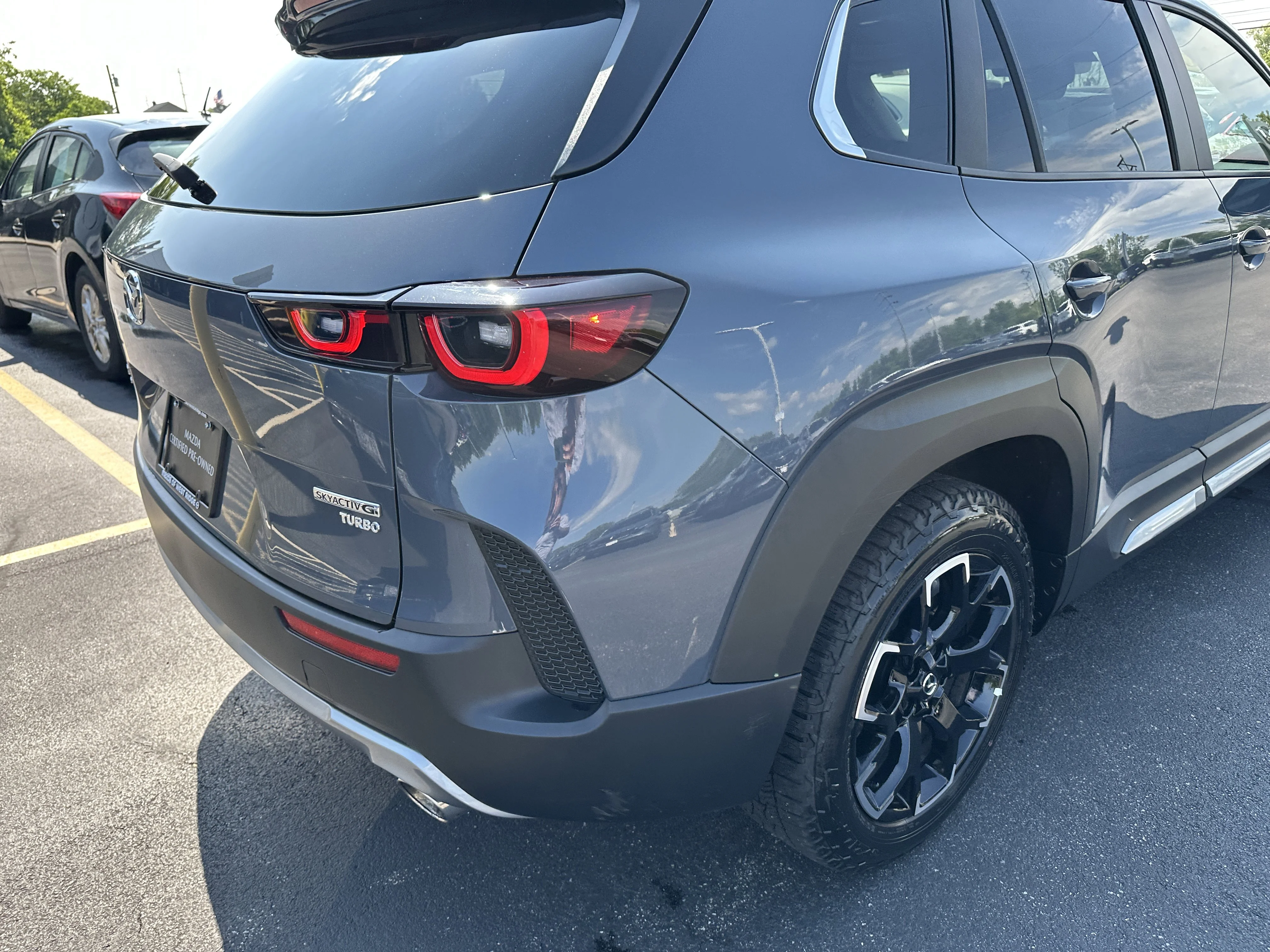 Used 2025 Polymetal Gray Metallic Mazda 2.5 Turbo Meridian Edition image 6