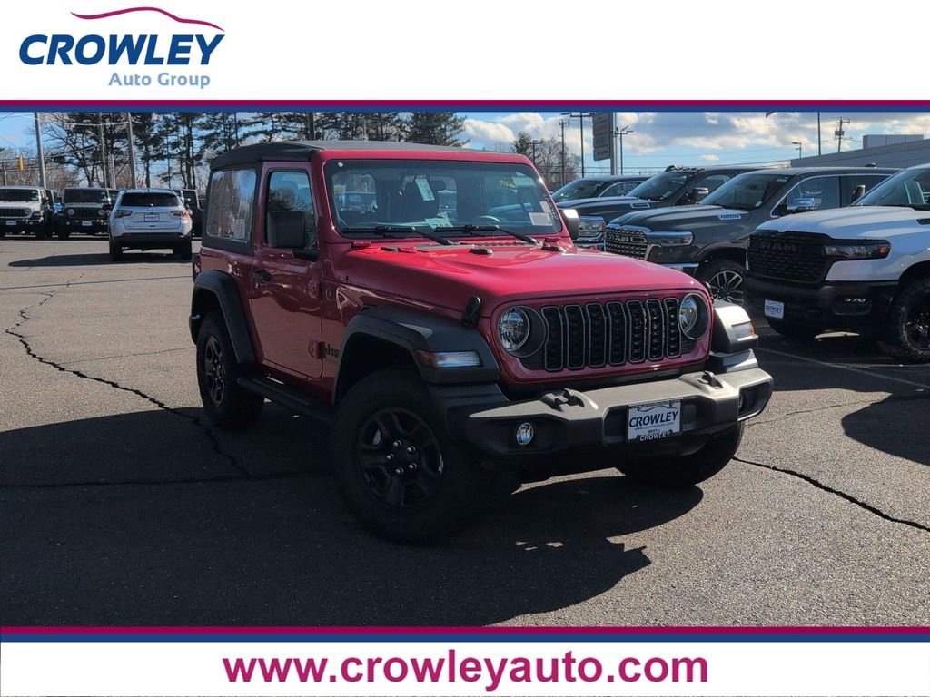 New 2026 Firecracker Red Clearcoat Jeep Sport image 1