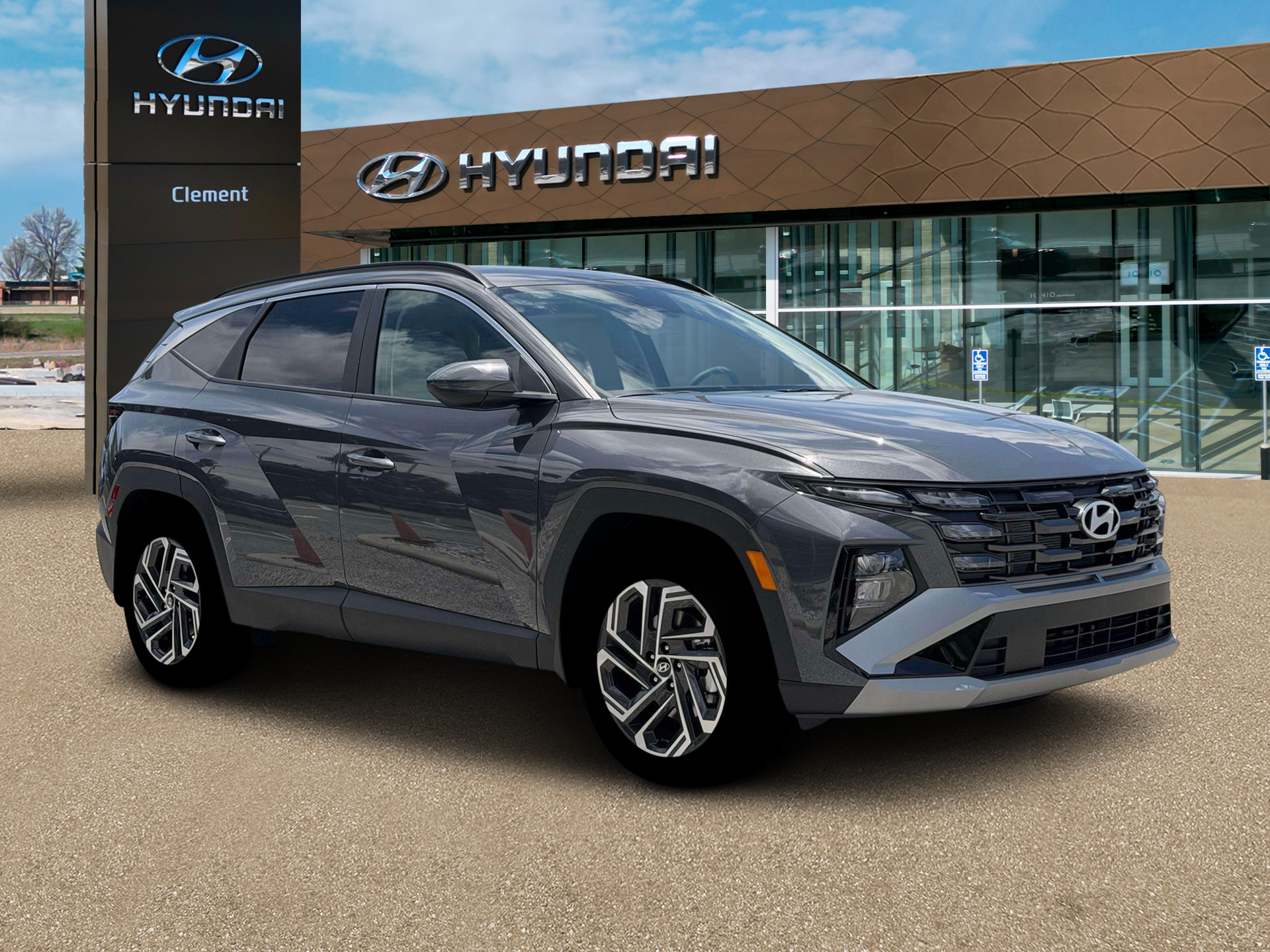 New 2026 Gray Hyundai SEL Plus AWD image 9