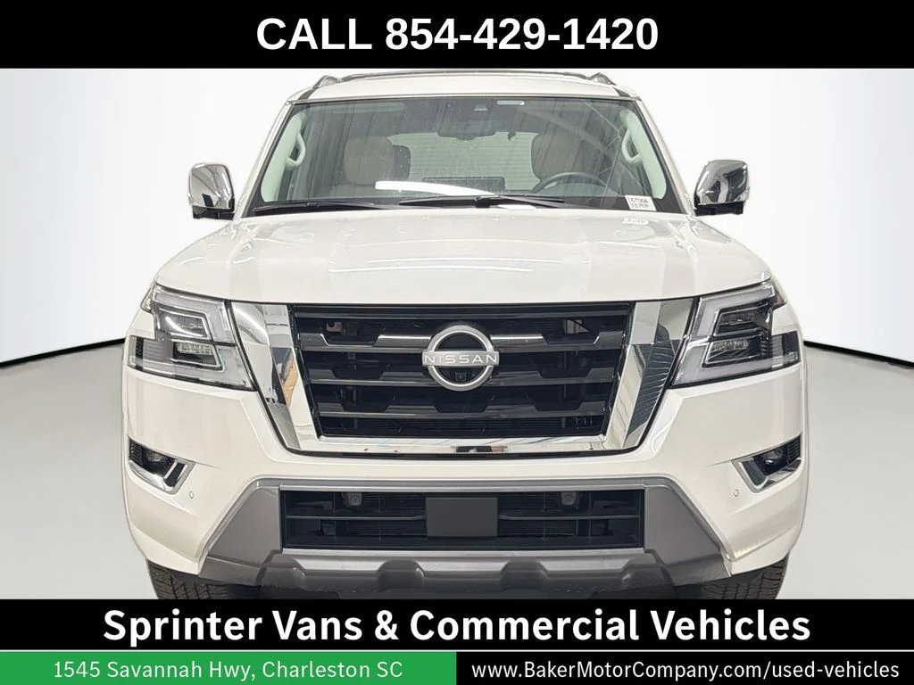Used 2024 Aspen White Nissan Platinum image 6
