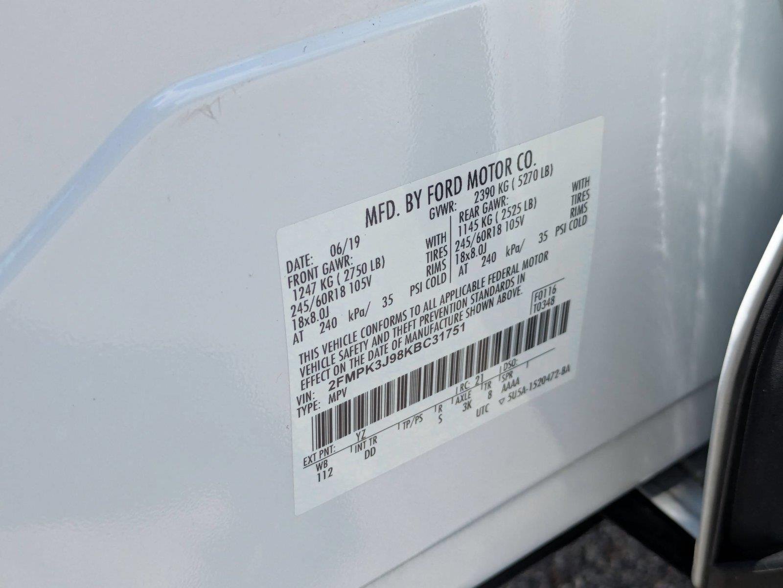 Used 2019  Ford SEL image 37