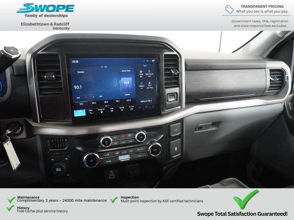 Used 2025 Oxford White Ford XLT image 19