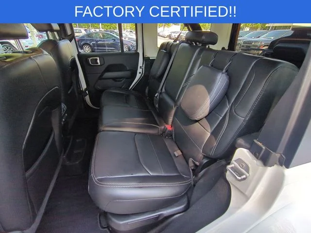 Used 2022 White Jeep Unlimited Sahara 4xe image 28