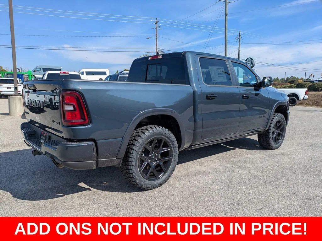 New 2026 Forged Blue Metallic Exterior Paint RAM Laramie image 4