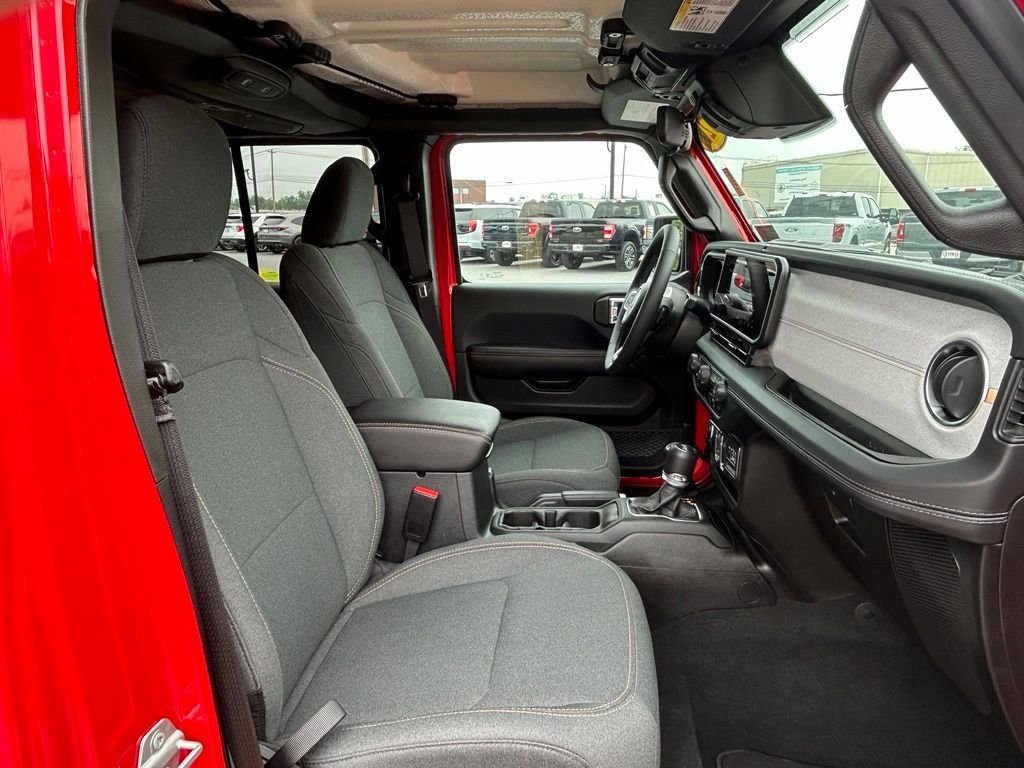 Used 2025 Firecracker Red Clearcoat Jeep Sahara 4xe image 35