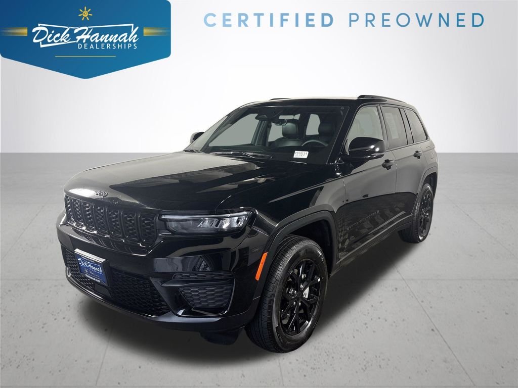 Certified Used 2025 Black Jeep Altitude X image 1