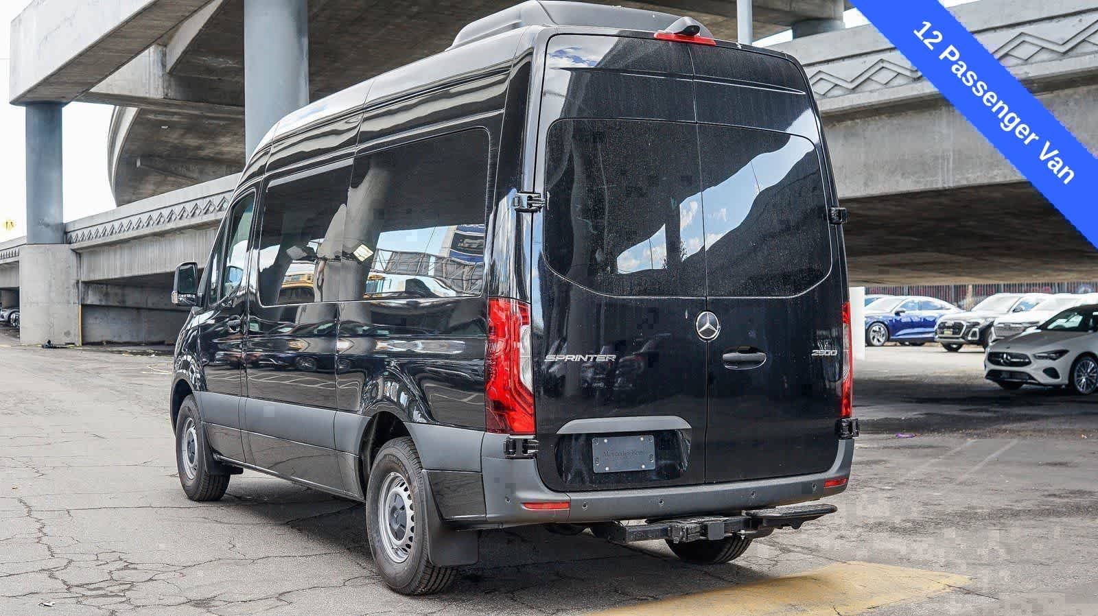 New 2024 Jet Black Mercedes-Benz Passenger 144WB High Roof RWD 2.0L I4 Diesel Turbo image 2