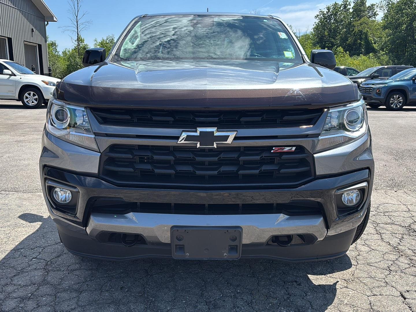 Used 2021 Satin Steel Metallic Chevrolet 4WD Z71 image 2
