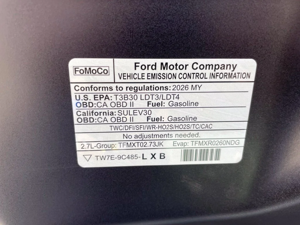 New 2026 Argon Blue Metallic Ford STX® image 33