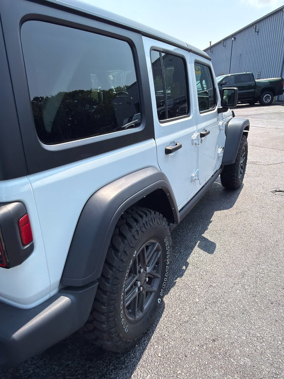 Certified Used 2024 Bright White Clearcoat Jeep Sport S image 19