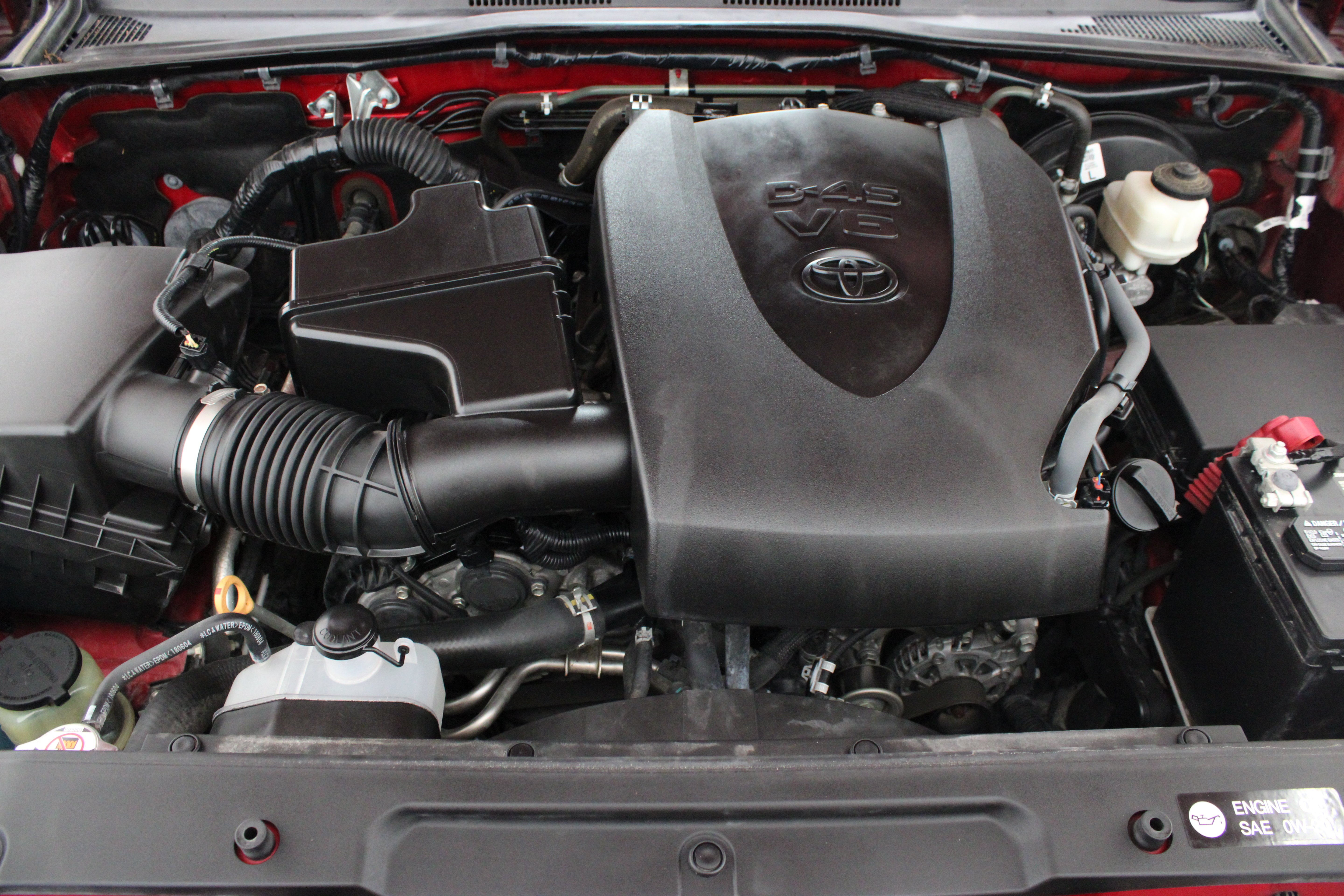 Used 2019 red Toyota TRD Sport image 35