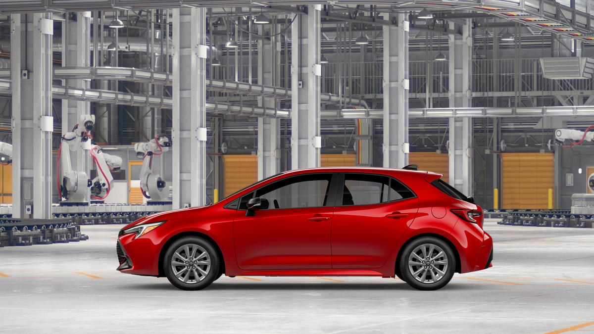New 2027 Finish Line Red Toyota SE image 4