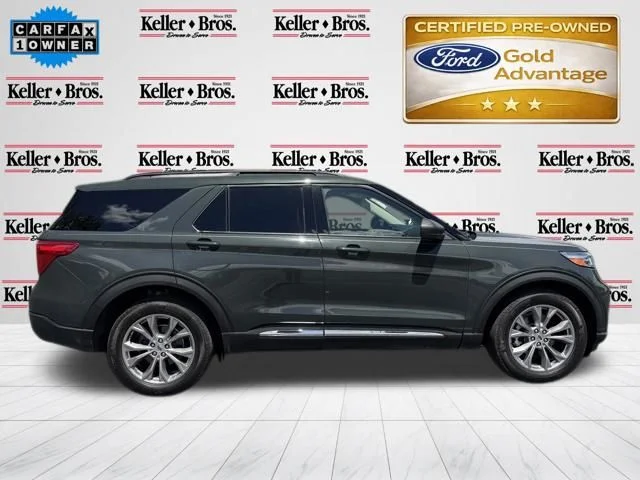 Certified Used 2022 Green Ford XLT image 8