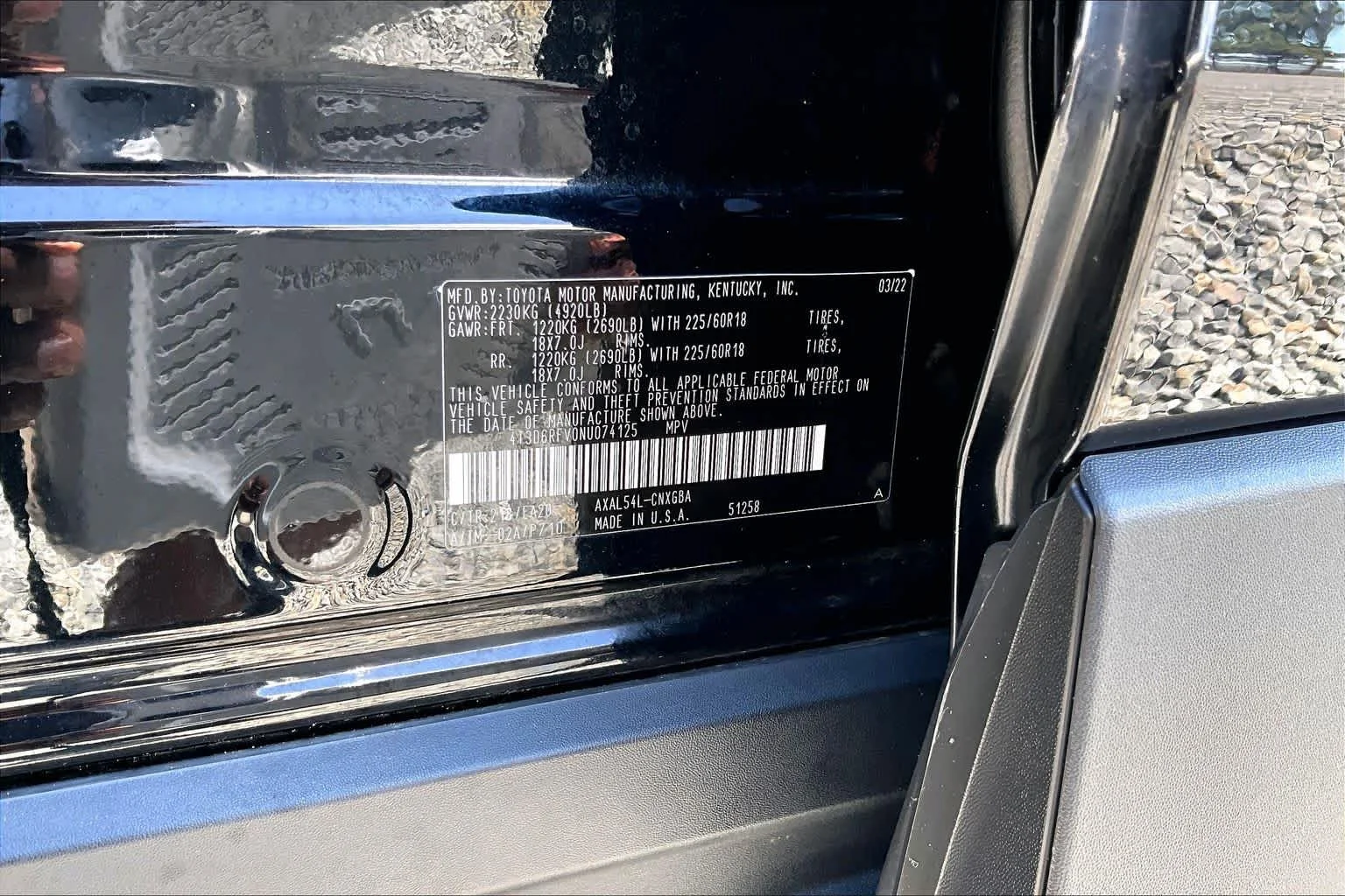 Certified Used 2022 Midnight Black Metallic Toyota Hybrid Limited image 37